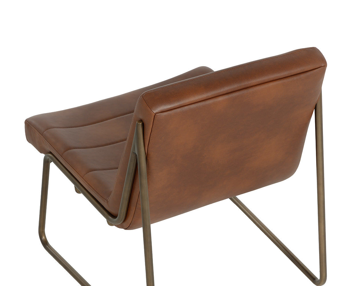 Anton Lounge Chair - Bravo Cognac
