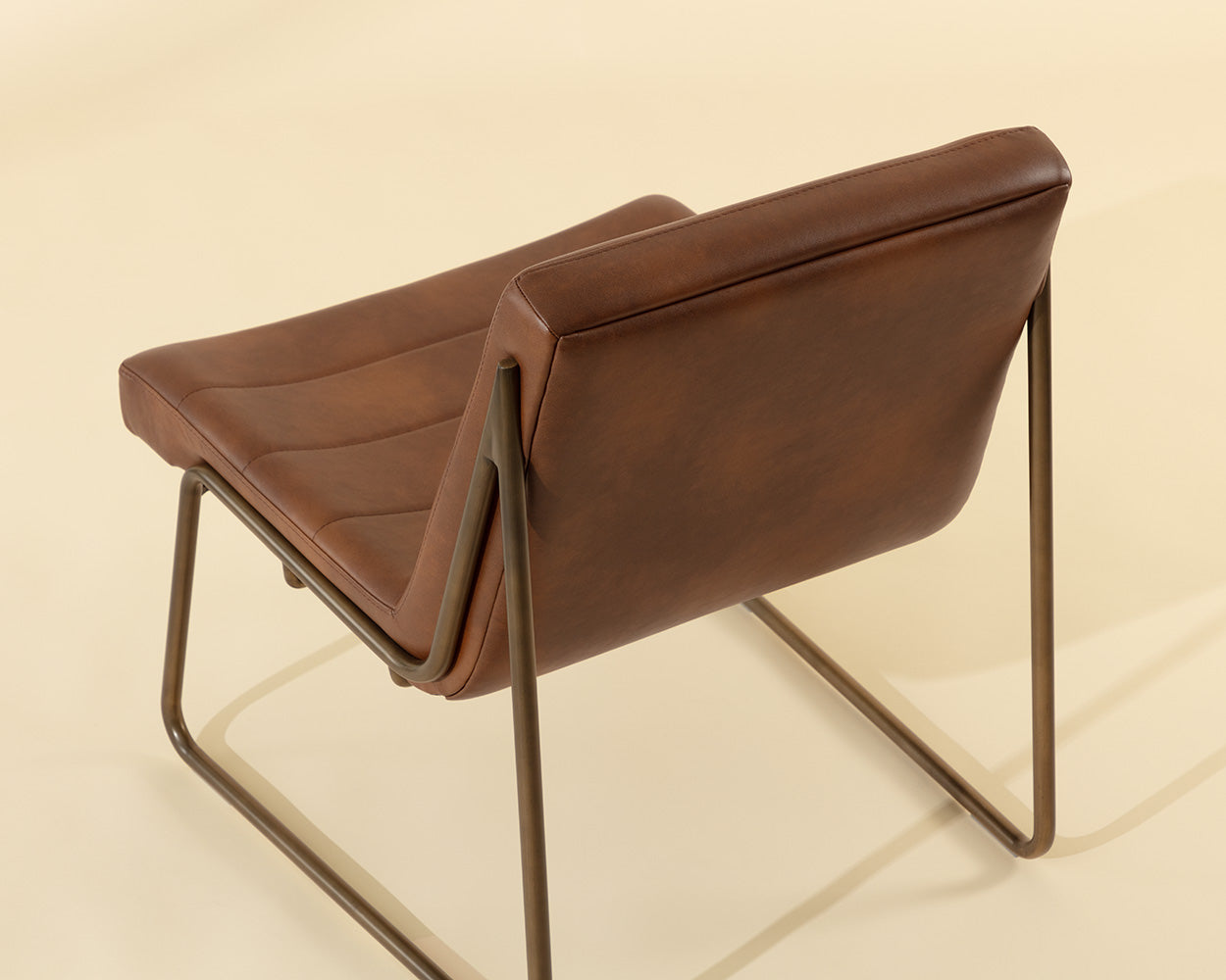 Anton Lounge Chair - Bravo Cognac