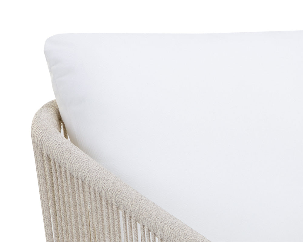 Allariz Dining Armchair - Greige - Stinson White