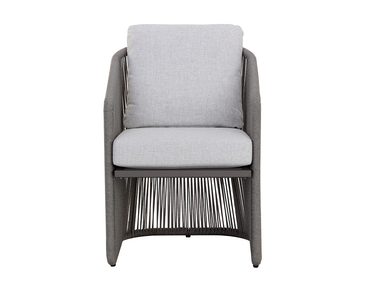 Allariz Dining Armchair - Warm Grey - Gracebay Light Grey