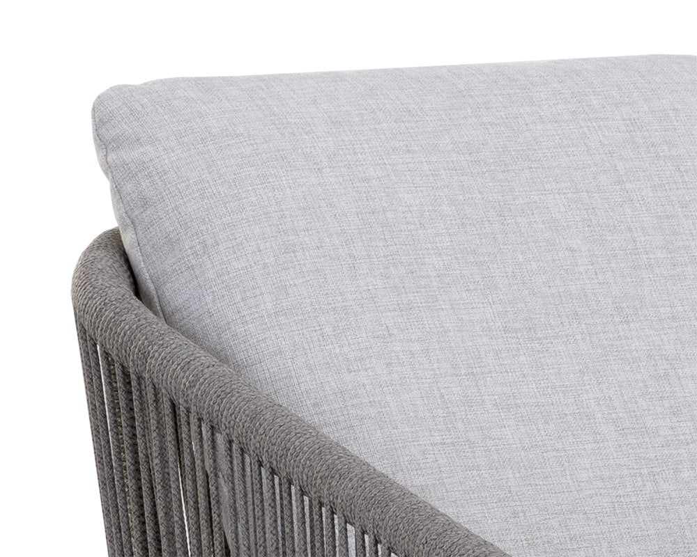 Allariz Dining Armchair - Warm Grey - Gracebay Light Grey