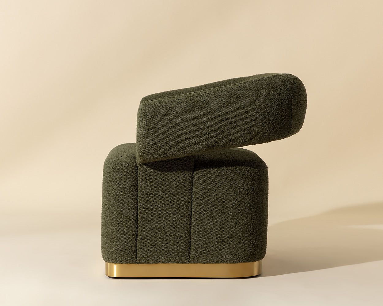 Aggie Swivel Lounge Chair - Copenhagen Olive
