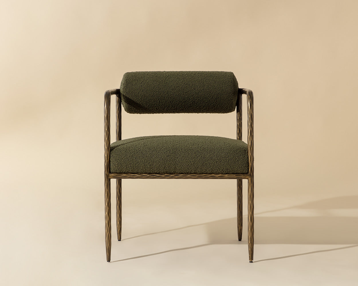 Ajani Dining Armchair - Copenhagen Olive