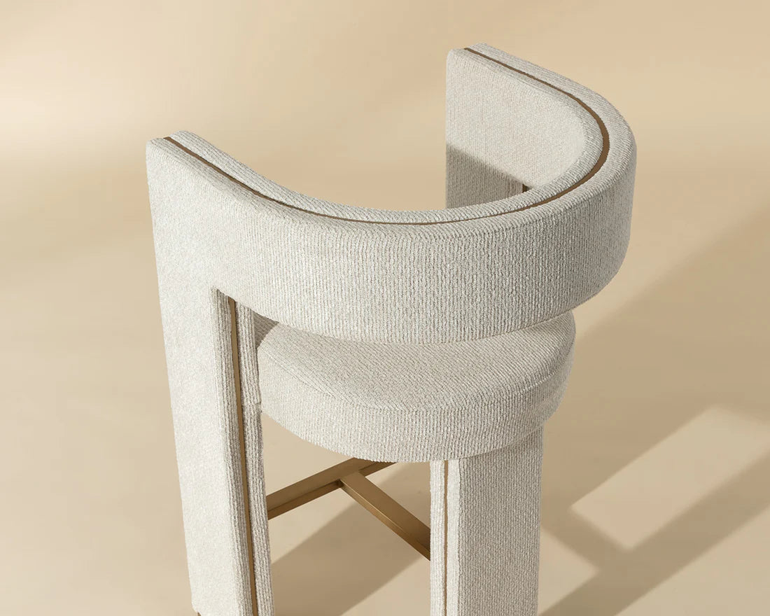 Adamina Counter Stool - Rhea Light Barley