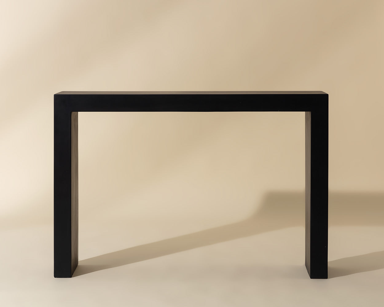 Axle Console Table - Black