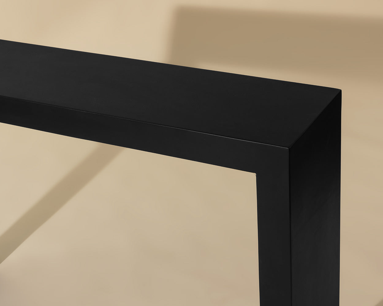Axle Console Table - Black