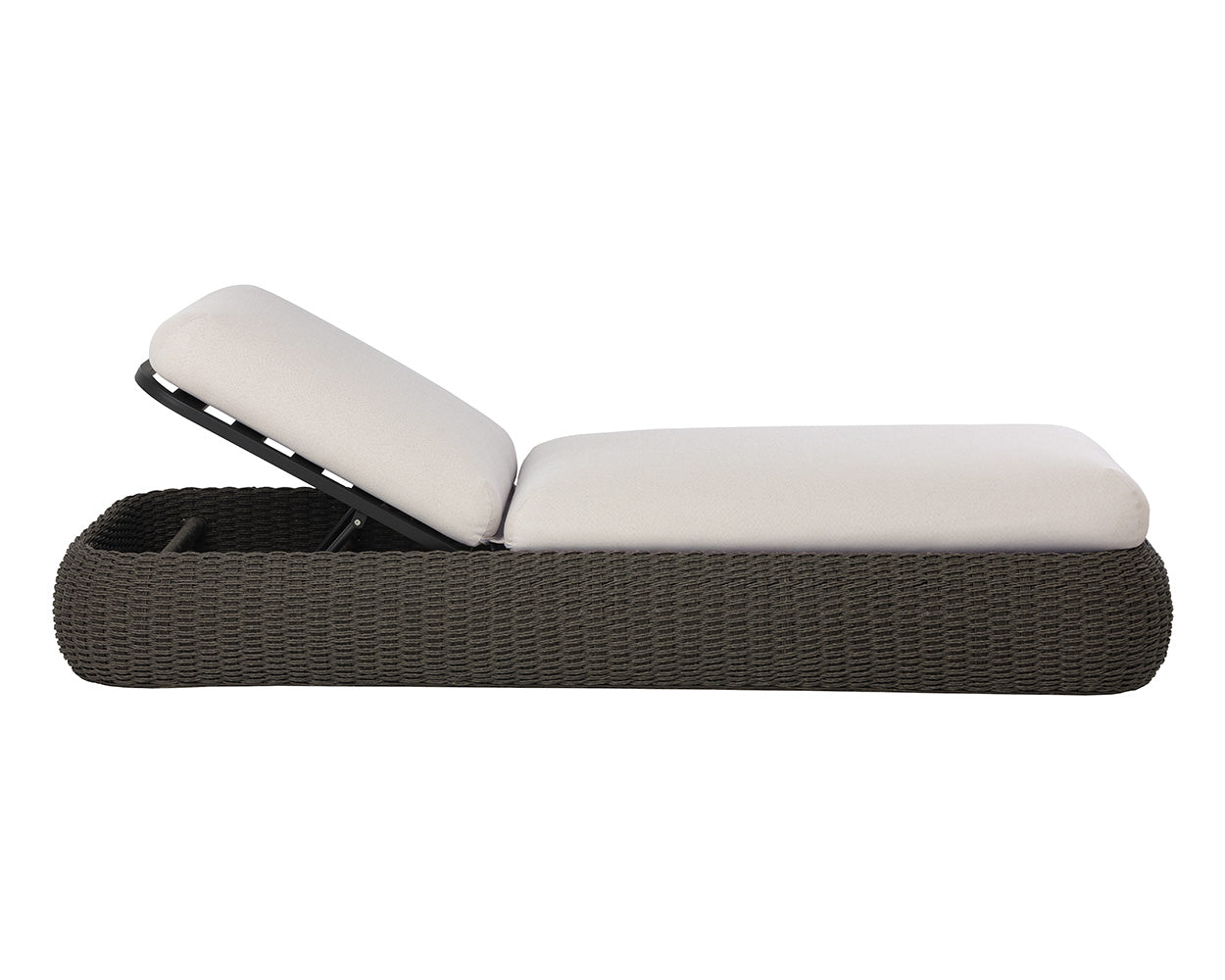 Barcelona Lounger - Grey - Palazzo Cream