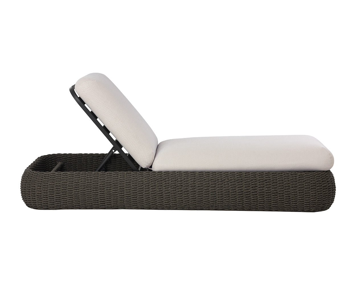 Barcelona Lounger - Grey - Palazzo Cream