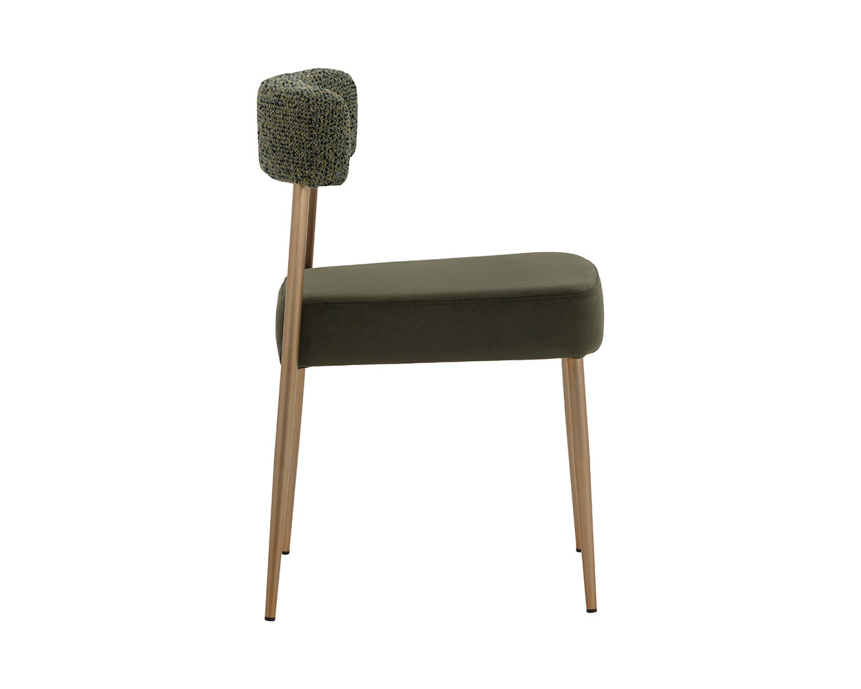 Ashwin Stackable Dining Chair - Kona Backwoods / Noah Meadow