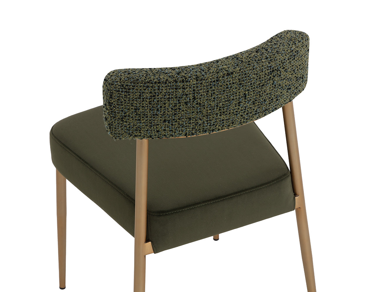 Ashwin Stackable Dining Chair - Kona Backwoods / Noah Meadow