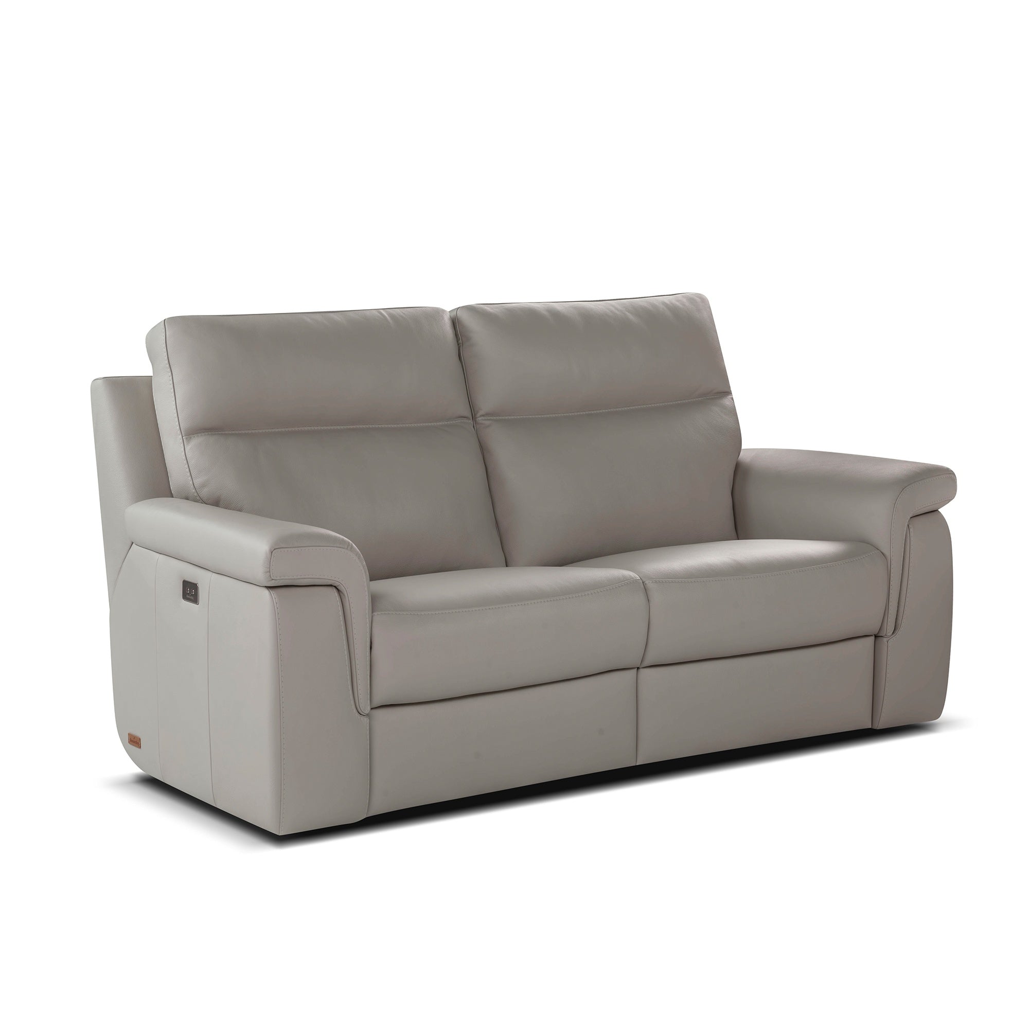 Alan Leather Power 67" Loveseat