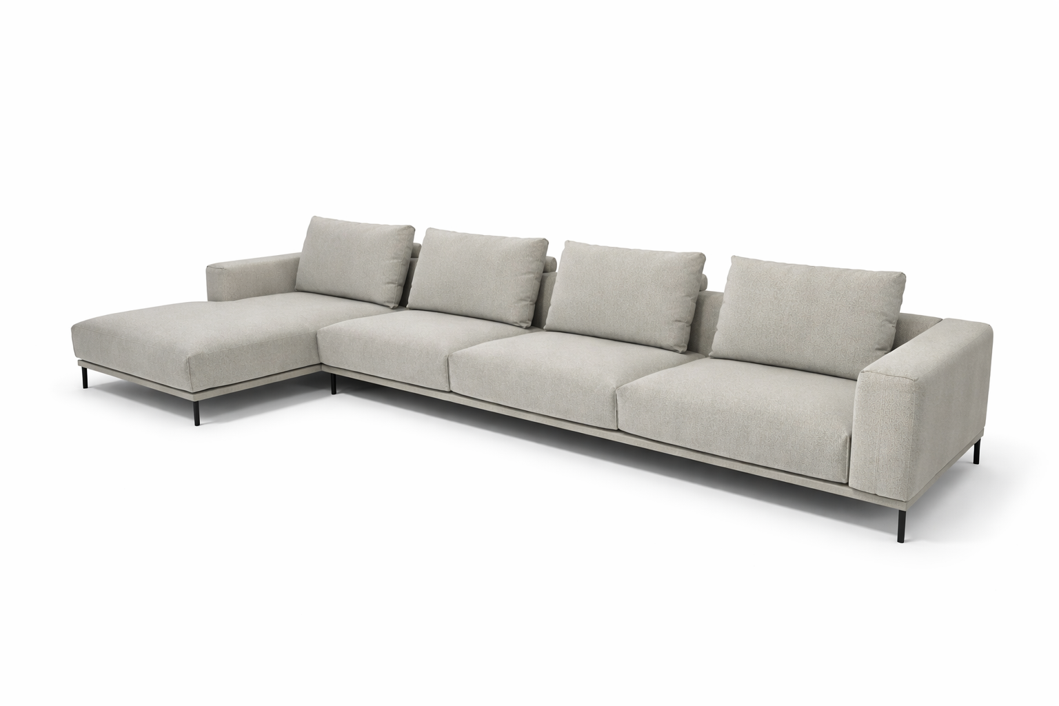 Duca Grand 160" Fabric Sectional