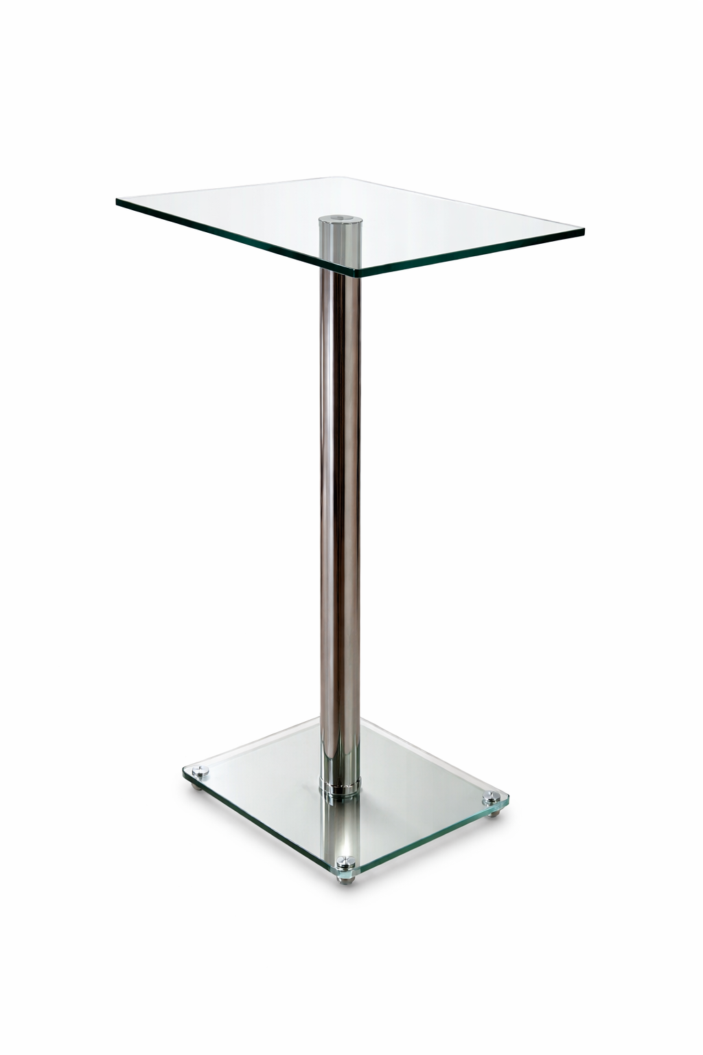 Elevate Lift Glass End Table