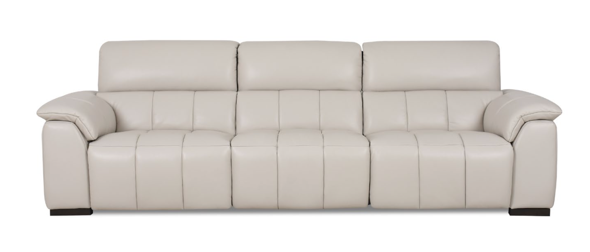 Cocoon Leather Power Reclining Sofa + Loveseat