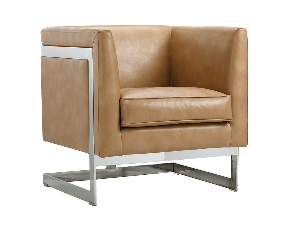 Soho Armchair - Stainless Steel - Cantina Peanut