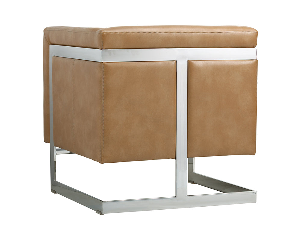 Soho Armchair - Stainless Steel - Cantina Peanut