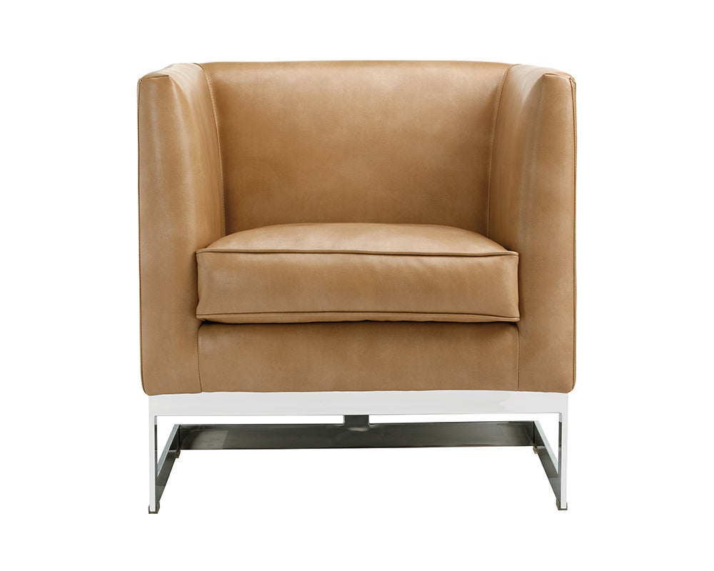 Soho Armchair - Stainless Steel - Cantina Peanut
