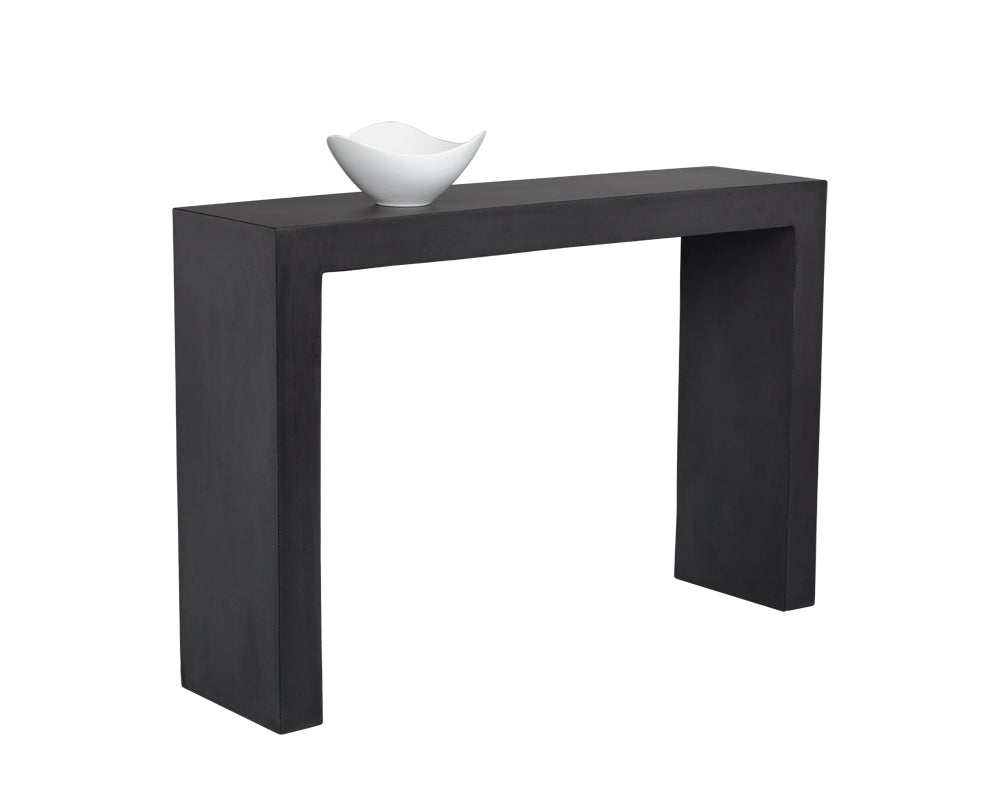 Axle Console Table - Black