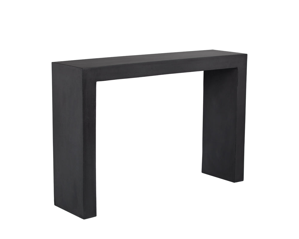 Axle Console Table - Black