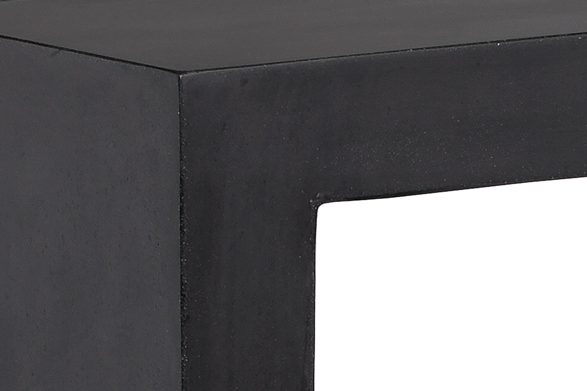 Axle Console Table - Black