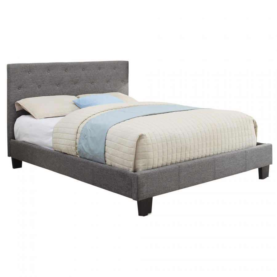 Summit Grey Double Platform Bed