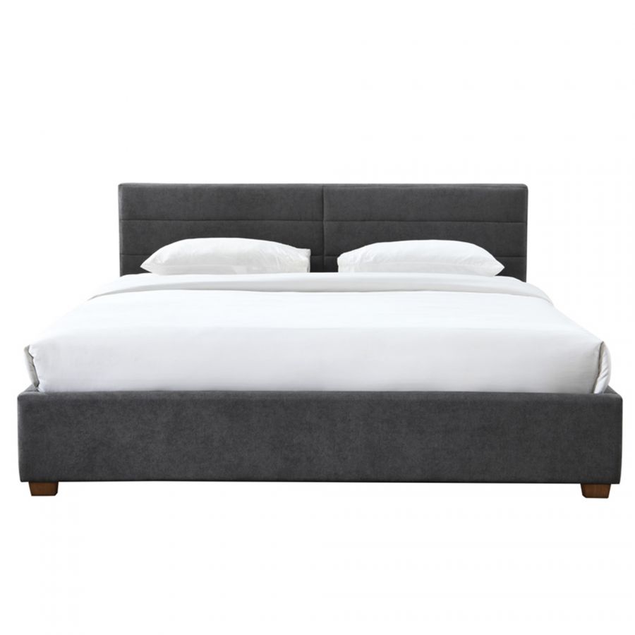 Emilio Charcoal King Platform Bed