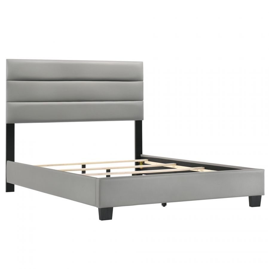 Gary Grey Double Bed