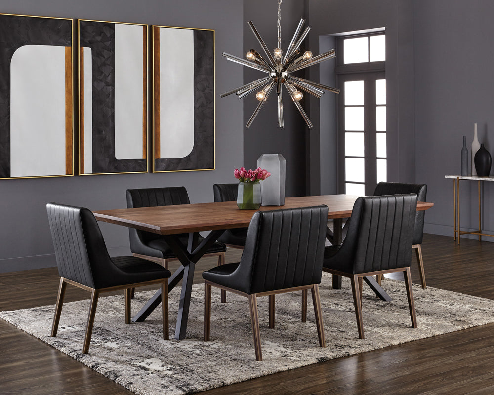 Halden Dining Chair - Vintage Black
