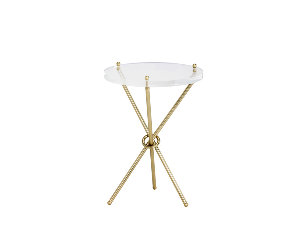 Cher Side Table - Brass