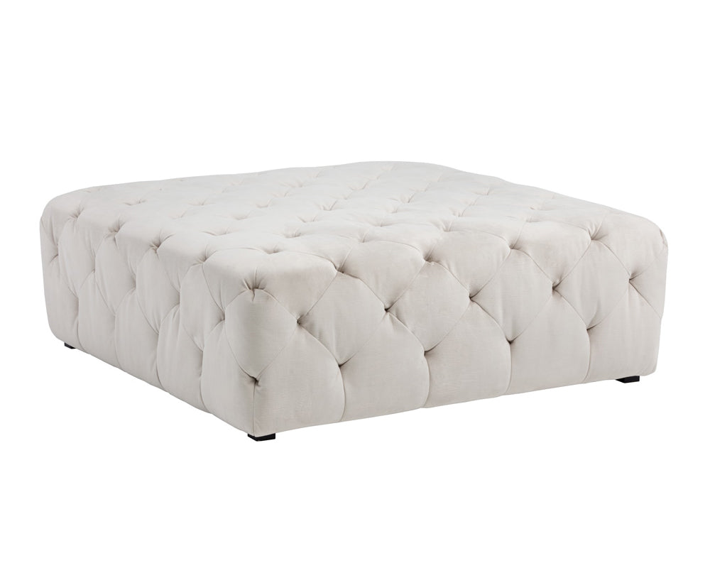 Millie Tufted Ottoman - Piccolo Prosecco