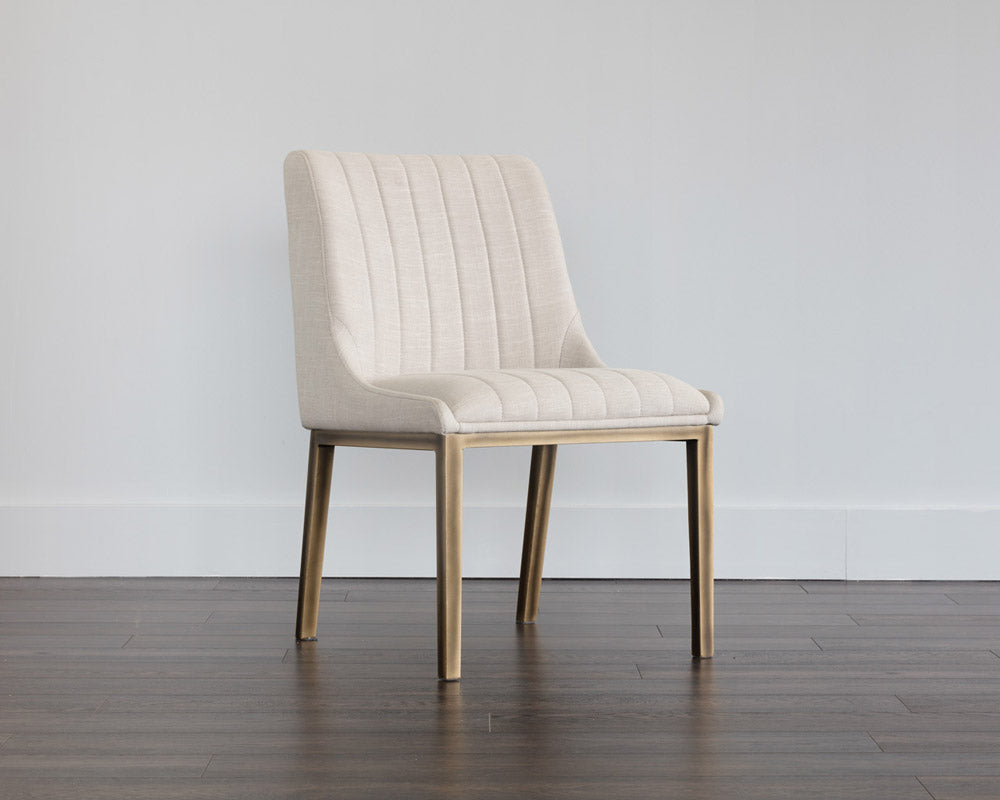 Halden Dining Chair - Beige Linen
