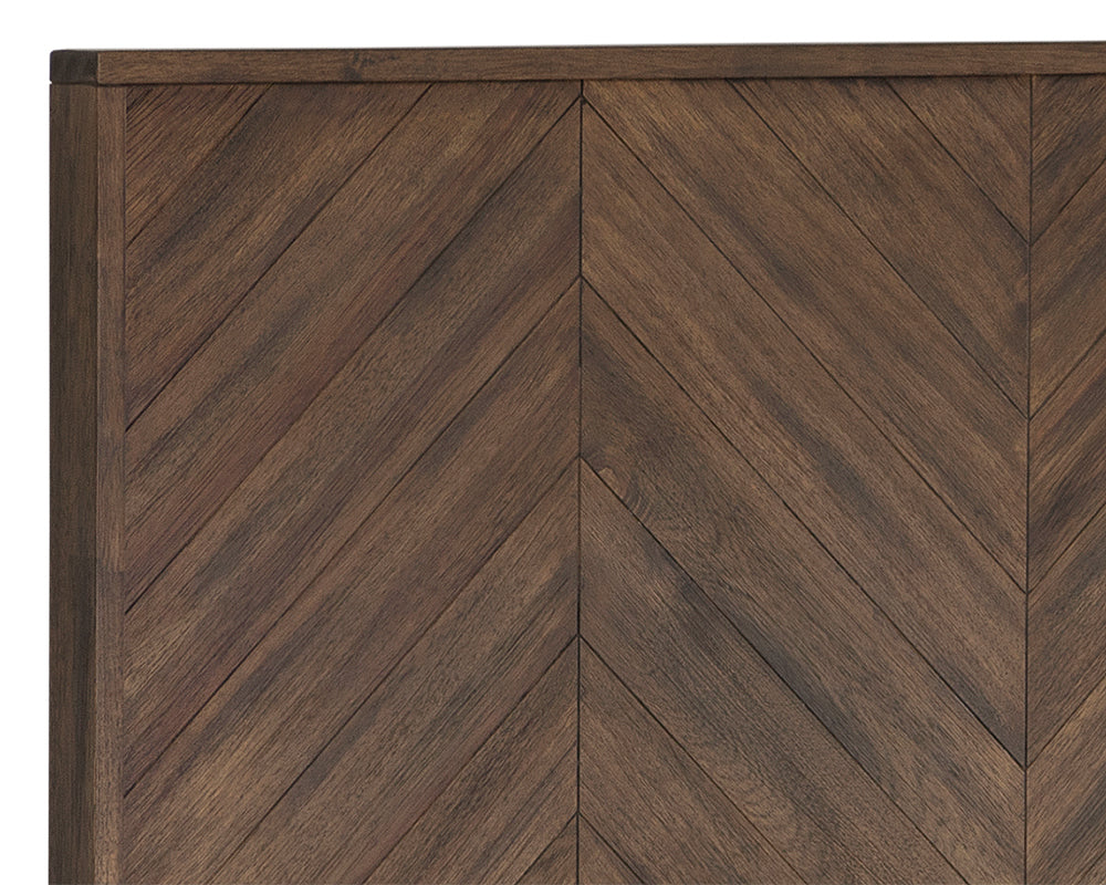Greyson Bed - King - Smoke Acacia