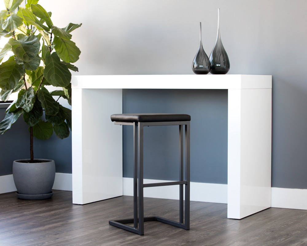 Boone Barstool - Grey - Onyx