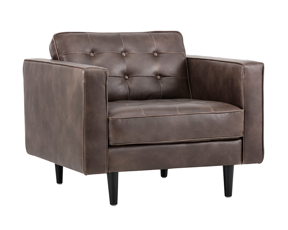 Donnie Armchair - Havana Dark Brown
