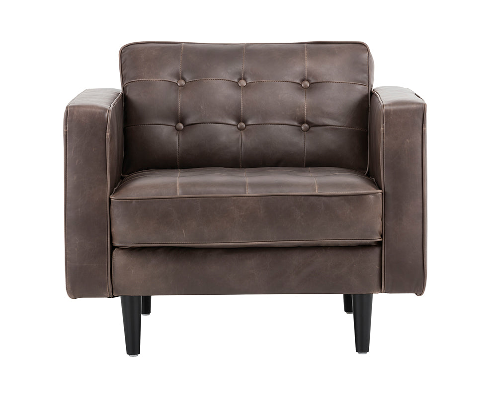 Donnie Armchair - Havana Dark Brown