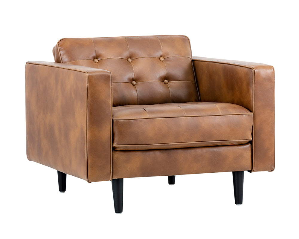 Donnie Armchair - Tobacco Tan