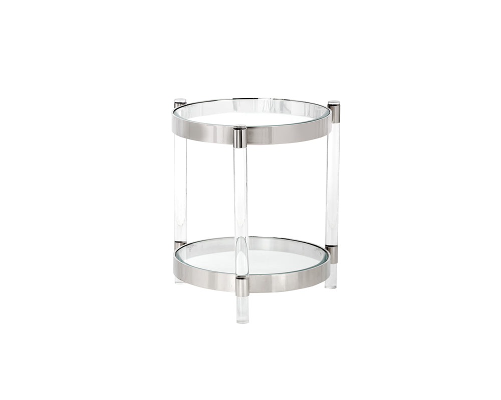 York Side Table - Stainless Steel