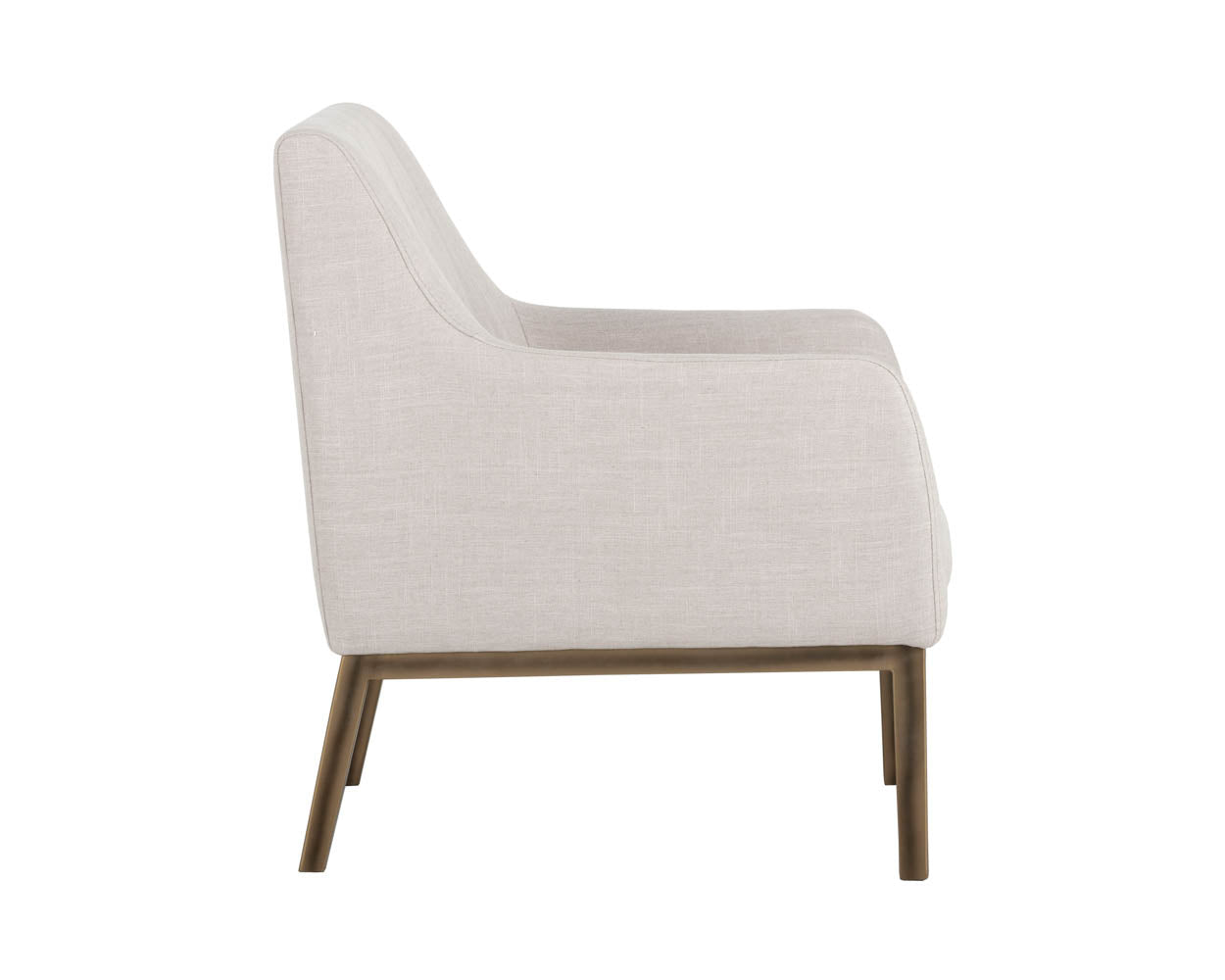 Wolfe Lounge Chair - Beige Linen