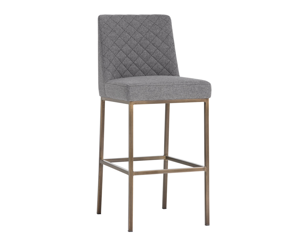 Leighland Barstool - Dark Grey