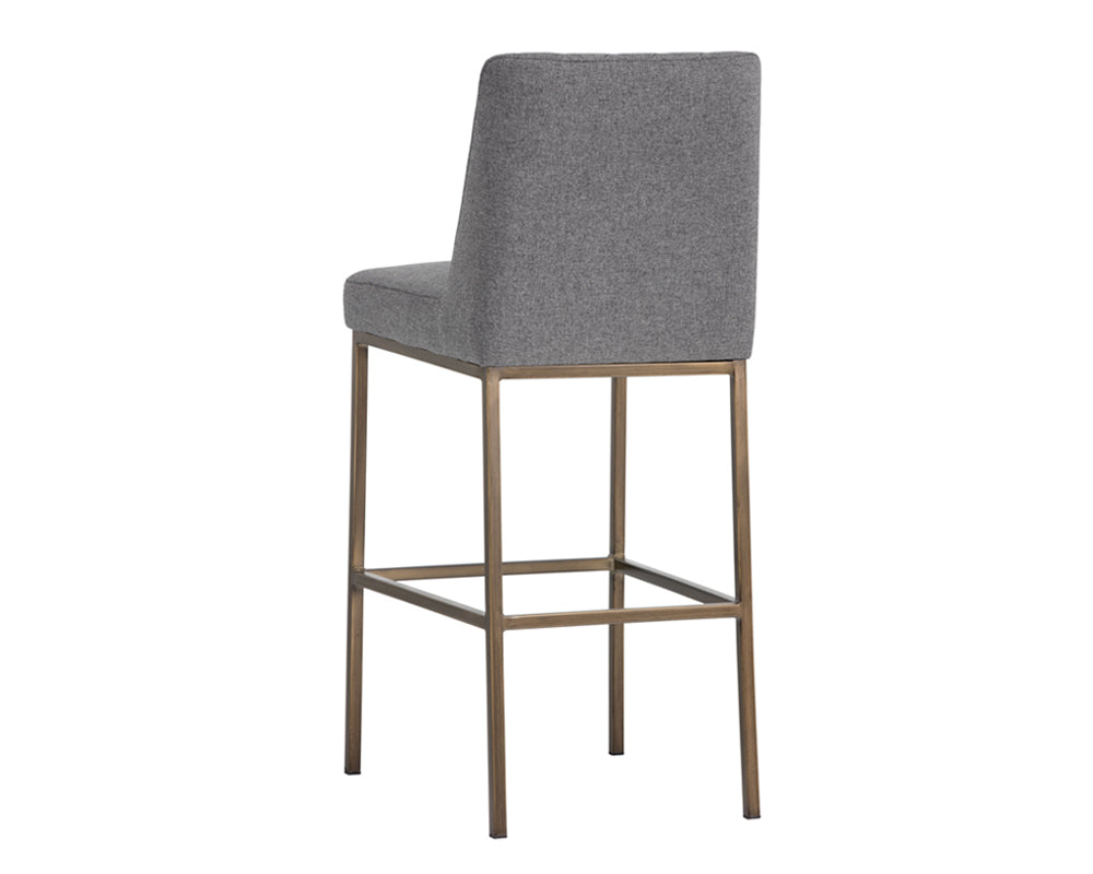 Leighland Barstool - Dark Grey