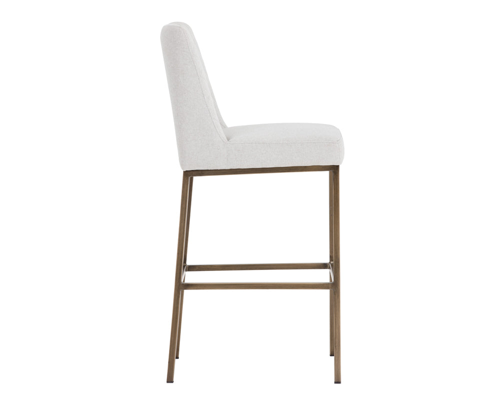 Leighland Barstool - Light Grey