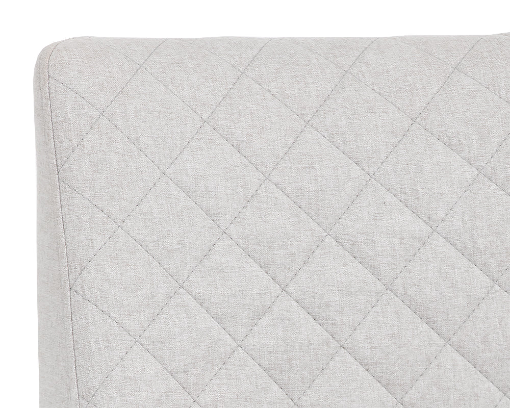 Leighland Barstool - Light Grey