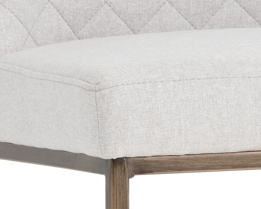 Leighland Barstool - Light Grey