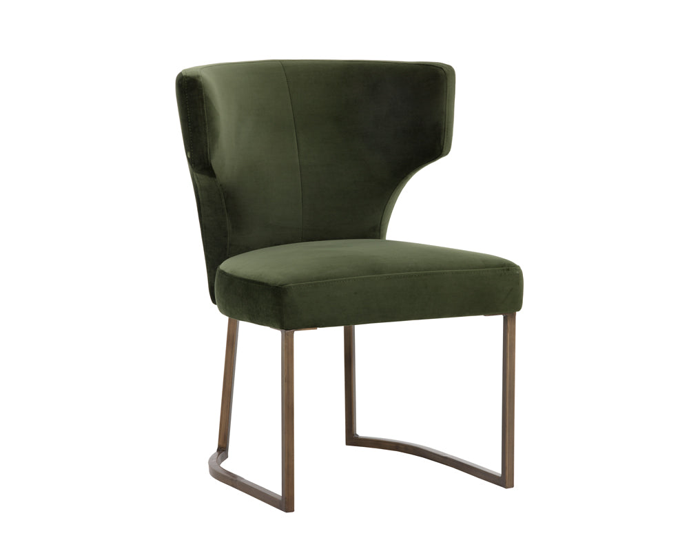 Yorkville Dining Chair - Moss Green