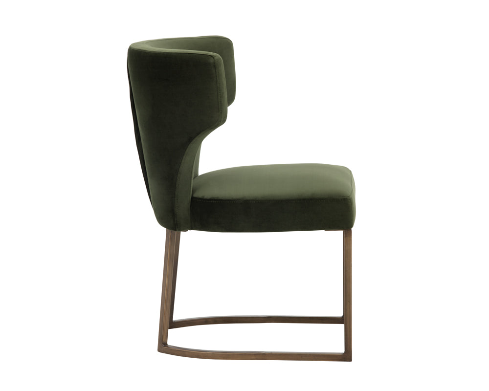 Yorkville Dining Chair - Moss Green