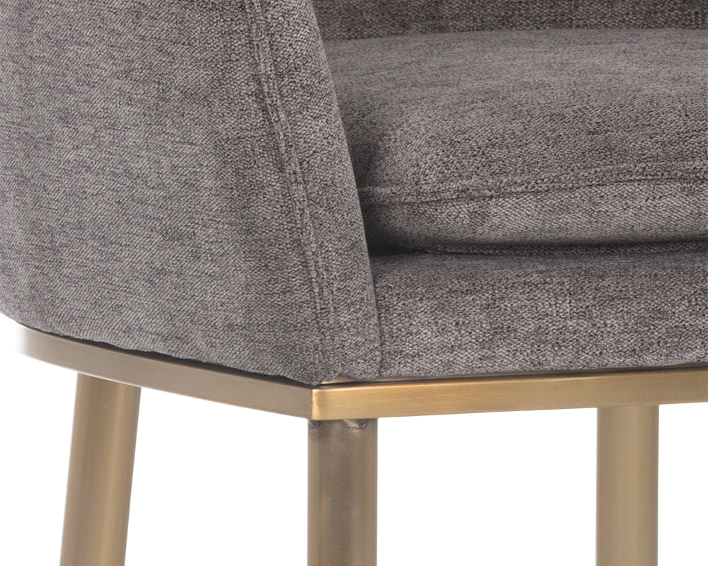 Bowman Counter Stool - Sparrow Grey
