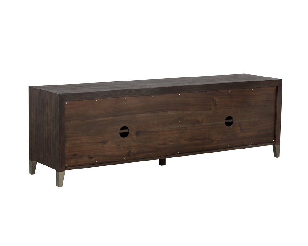 Greyson Media Stand - Smoke Acacia