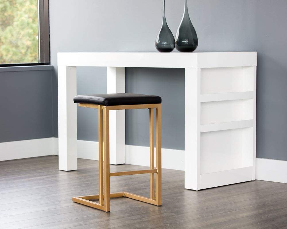 Boone Counter Stool - Champagne Gold - Onyx