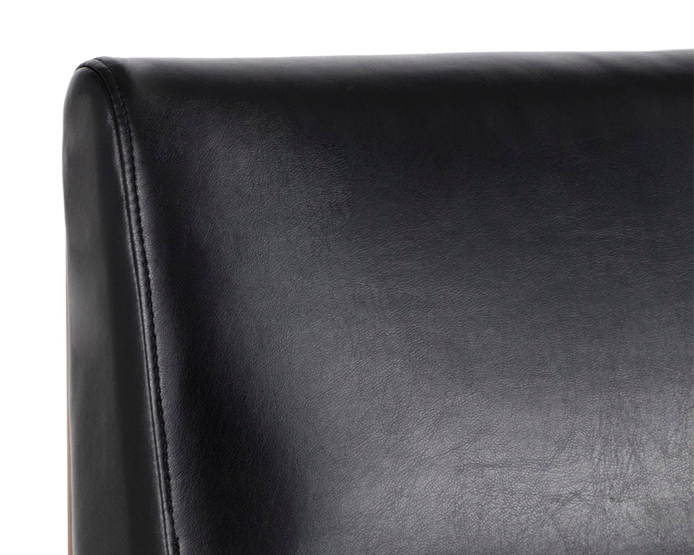 Dean Barstool - Antique Brass - Cantina Black