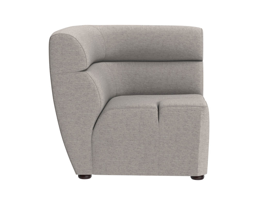 Cornell Modular - Corner Chair - Polo Club Stone